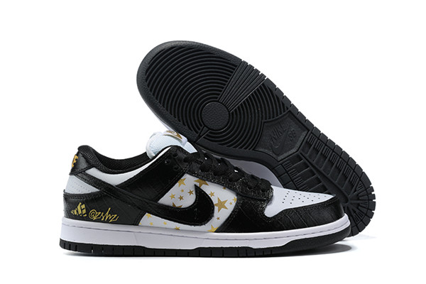 Men's Dunk Low SB Black/White Shoes 0209 Men's Dunk Low SB Black/White Shoes 0209